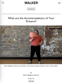 Online Event: Tuesday 4/30/2024: Reading from Essay What are the Accommodations of Your Dreams?
