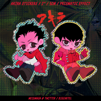 (PREORDER) AKIRA PRISMATIC STICKERS