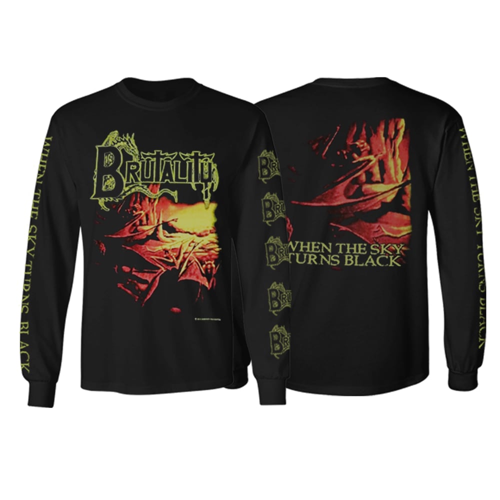 BRUTALITY - WHEN THE SKY TURNS BLACK (T-SHIRT & LONGSLEEVE)