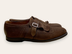 Image of Shangay brown suede VINTAGE by Church's