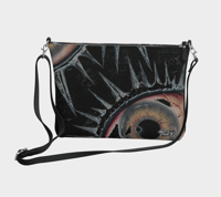 Image 2 of Sad Eyes - Gothic Cross-Body Purse