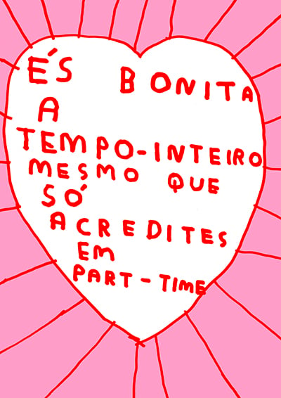 Image of ÉS BONITA A TEMPO INTEIRO