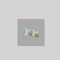 Image 1 of Silver Lv Earrings 