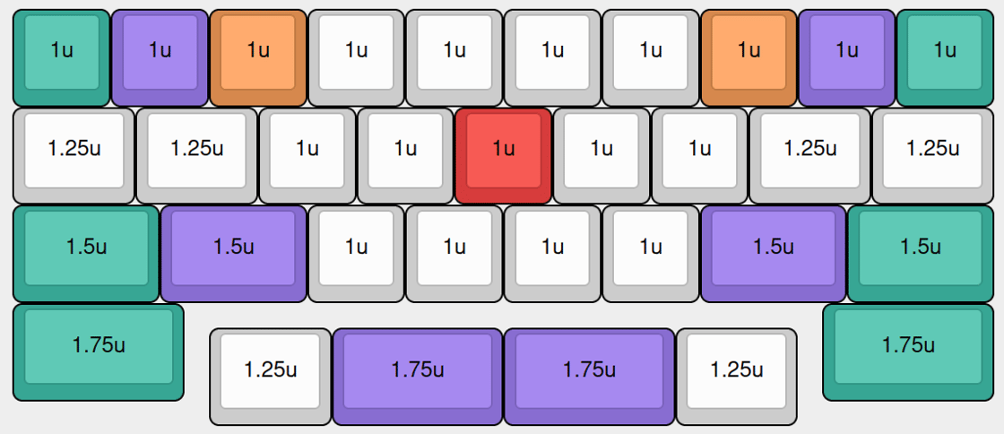 Image of Brian (the Keyboard, not the Human) PCB