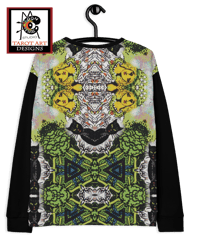 Image 3 of 'The Empress Cat Kaleidoscope' Unisex Art Sweatshirt