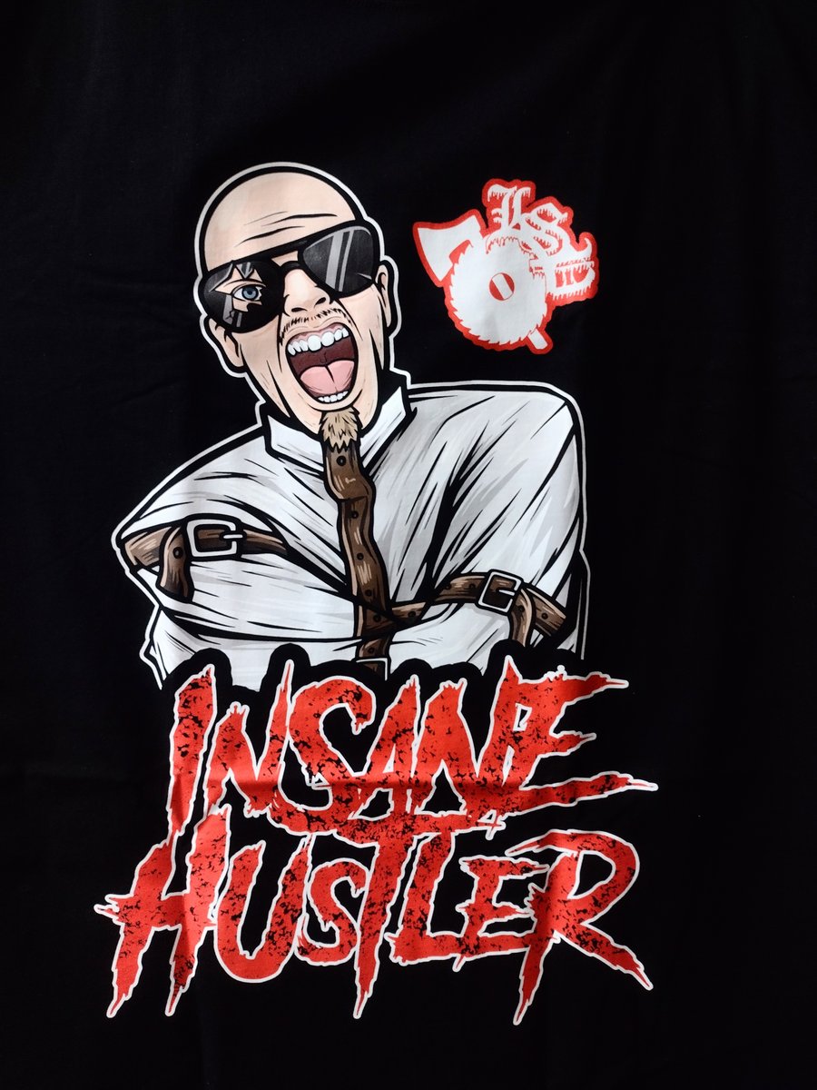 Image of JP THA HUSTLER : INSANE HUSTLER THA LSP ALBUM ALBUM COVER SHIRT