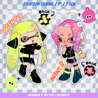 Image 1 of (PREORDER) SPLATOON AGENTS CHARMS