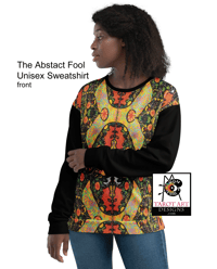 Image 1 of 'The Royal Abstract Fool' Unisex Sweatshirt