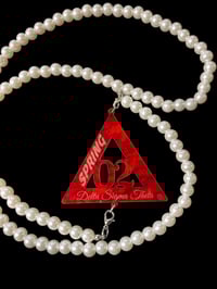 Image 3 of Personalized Pyramid Pearl set \ Landyard 