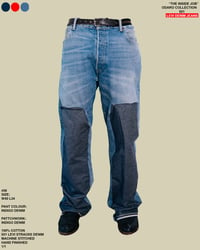 Image 1 of INSIDE JOB ODARO COLLECTION 501 LEVI DENIM JEANS