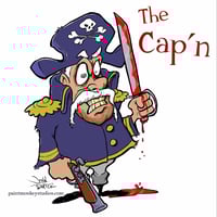 "The Cap'n" Cereal Killers Sticker
