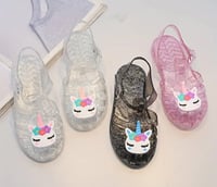 Unicorn Jelly Sandals