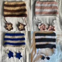 Star Cat Beanies (Two-Toned)