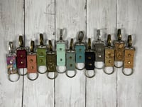 Image 1 of Cork Key Chain with Swivel Hook Clasp