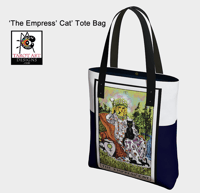 Image 1 of 'The Empress' Cats' Tote Bag