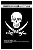 Image of Alphabytes: P is for Piracy Poster