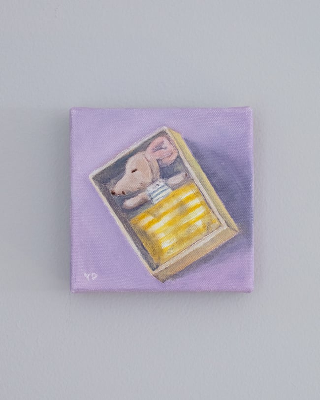 Study of Maileg Baby Mouse