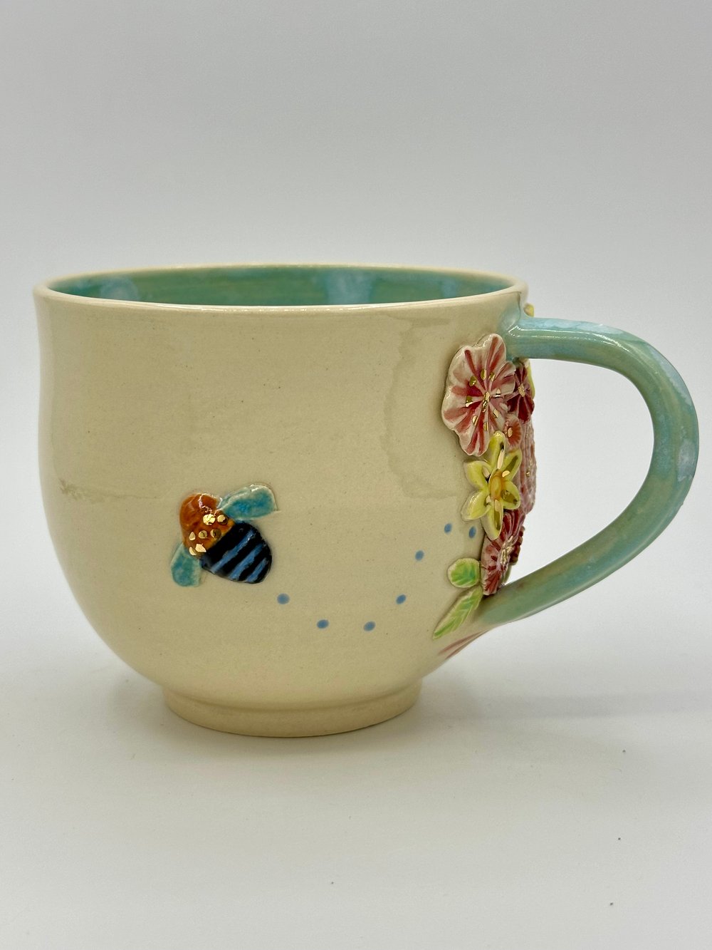 Image of Blue Banded Bee Cup 