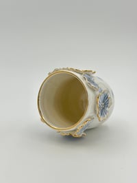 Image 3 of Sapphire Blue Floral Vase (bud)