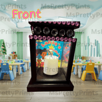 Image 1 of Gracie's Lantern;  Personalized Night Light Lantern; Photo Lantern; Any theme available