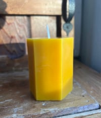 Image 2 of Hexagon pillar candle (6 oz)