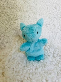 Image 2 of Light Blue Cat Plush