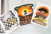 Set of Three Fallout Themed Stickers