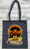 War Never Changes Military Pre-War Tote Bag - Fallout Inspired Carryall