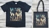 War Never Changes T-Shirt and Tote Bag Set - Fallout Inspired Men's and Women's Tee + Tote