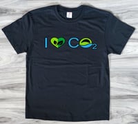 Image 1 of I Love CO2 T-Shirt - Global Awareness CO2 is Life, Fight the Narrative and Spread the Word about CO2