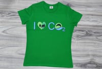 Image 3 of I Love CO2 T-Shirt - Global Awareness CO2 is Life, Fight the Narrative and Spread the Word about CO2