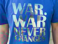 Image 4 of War Never Changes T-Shirt and Tote Bag Set - Fallout Inspired Men's and Women's Tee + Tote