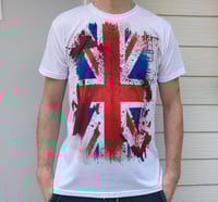 Image 1 of Zombie Apocalypse UK Flag Sublimation T-Shirt - Various sizes for Both Men and Women