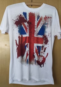 Image 3 of Zombie Apocalypse UK Flag Sublimation T-Shirt - Various sizes for Both Men and Women
