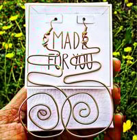 Image 5 of Spiral Maze Earrings