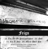 Image of Feign - No One After Us, Nothing After this