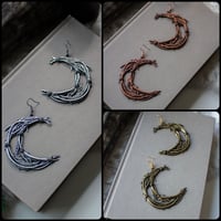Image 1 of Lunae Earrings - 3D printed *no metal!