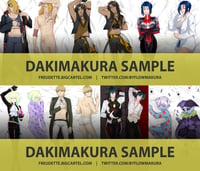 Various Dakimakura/Body Pillow (Leona Kingscholar, Deidara, Lio Fotia, Jevil, Armin, Blood Dupre)