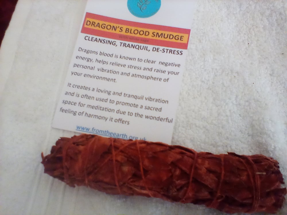 Image of Dragons blood smudge wand 