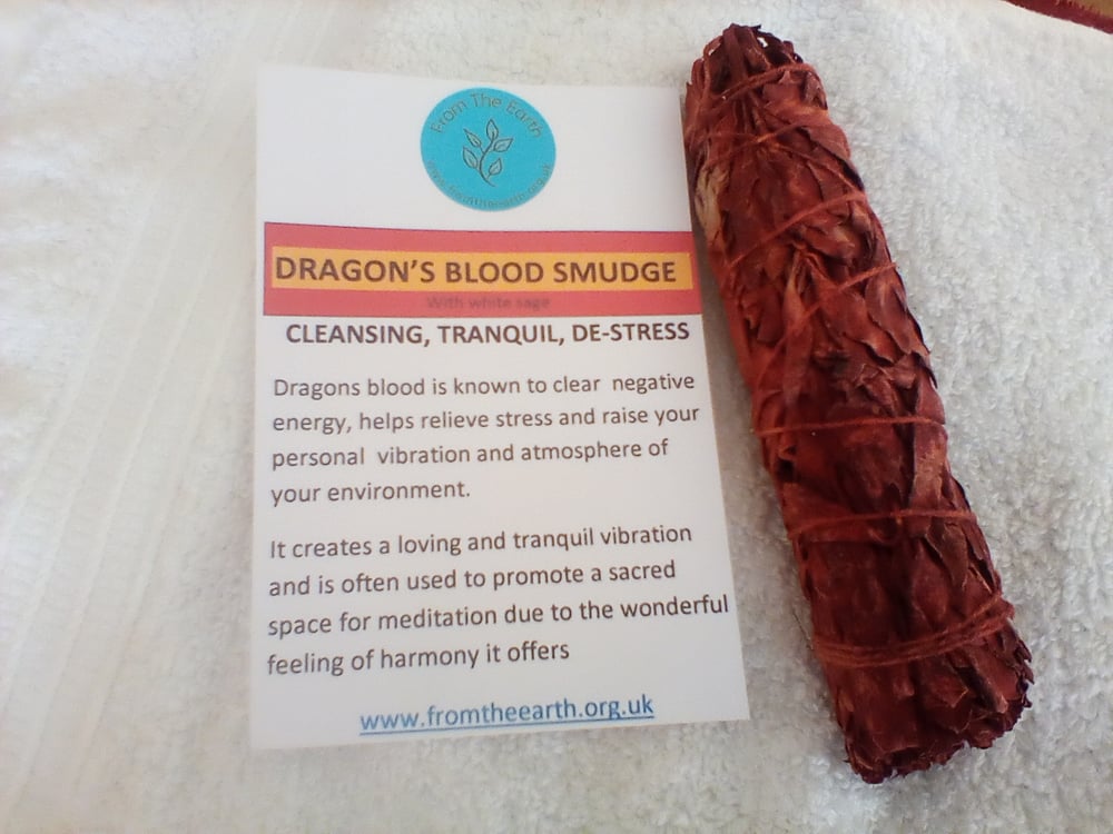 Image of Dragons blood smudge wand 