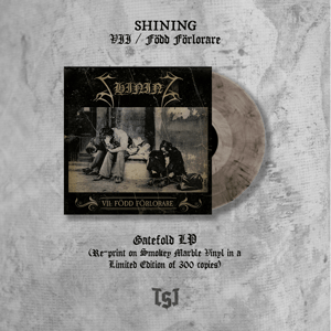 Image of Shining "VII / Född Förlorare" LP (Smoke Marble)