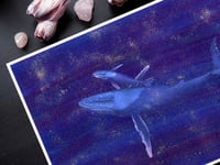 Image 2 of Protection Mother Humpback Whale 2024 Mother's Day Special Fine Art Print