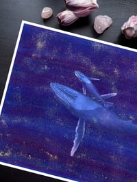 Image 5 of Protection Mother Humpback Whale 2024 Mother's Day Special Fine Art Print