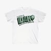 'I'm Driving To Idaho' - T-Shirt in White