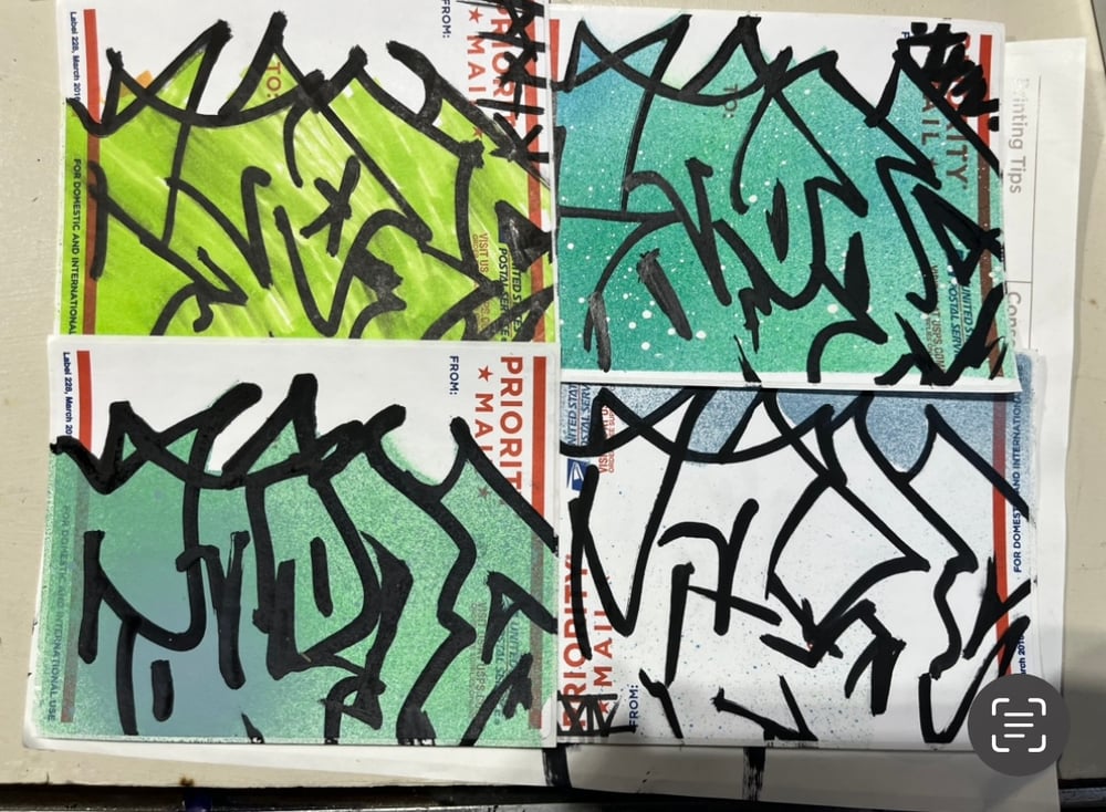 STICKER PACK OF MY STUFF ( A VARIETY OF MIXED MEDIA)
