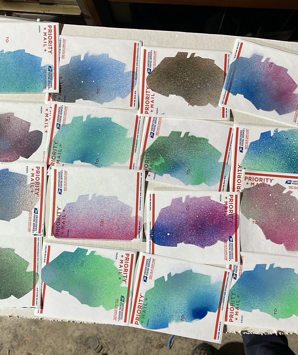 STICKER PACK OF MY STUFF ( A VARIETY OF MIXED MEDIA)