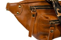 Image 4 of The Joan Saddle Tan Cross Body Bag -SM