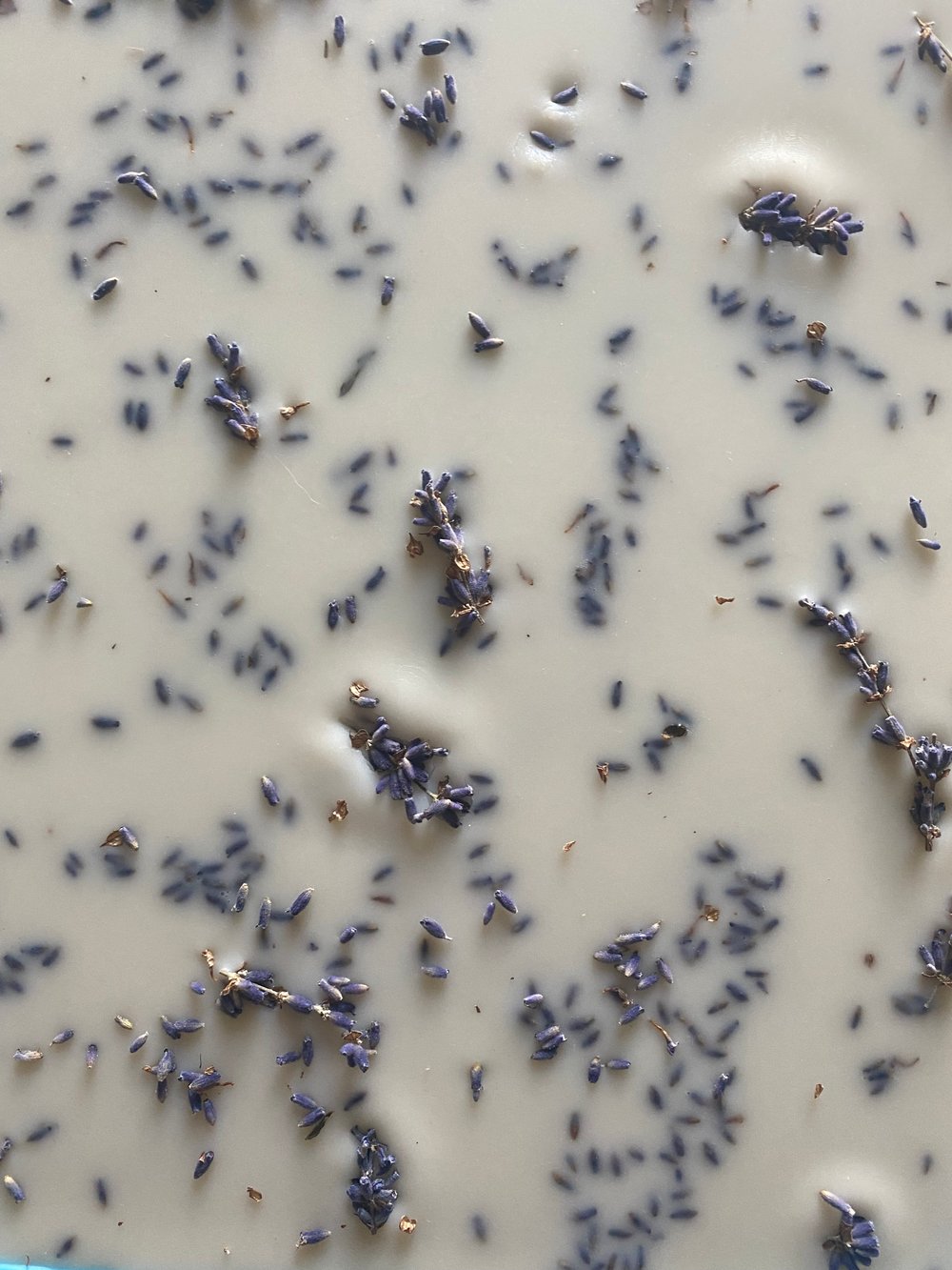 White Lavender Wax Melt Brittle