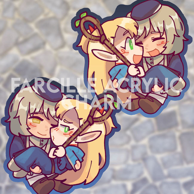 Dungeon Meshi Farcille Acrylic Charm