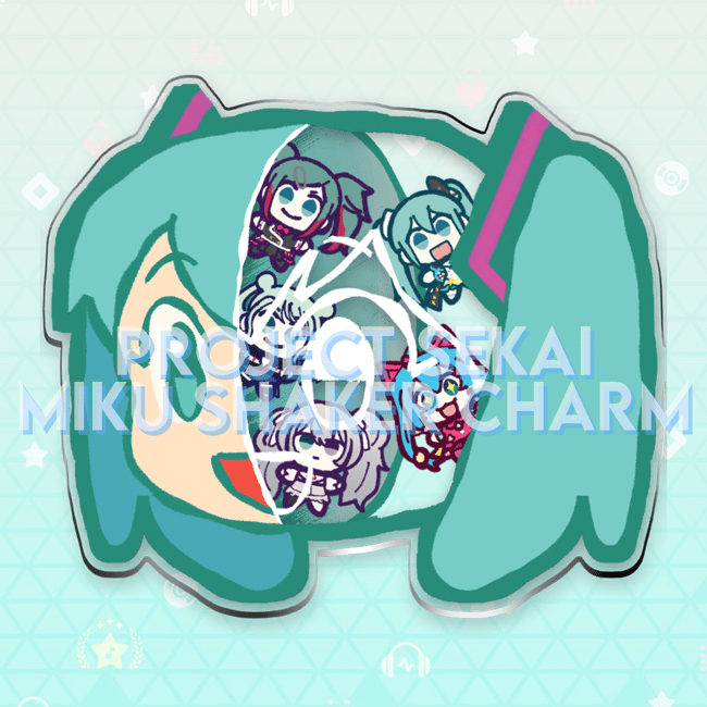 Project Sekai Hatsune Miku Shaker Charm